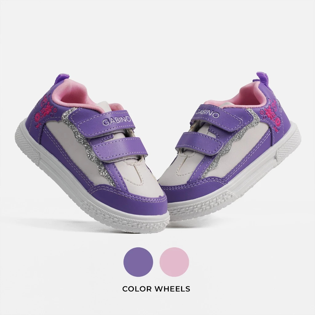 GABINO ANNIS Sepatu Anak Perempuan Sneakers-G3AB5004-WHITE/LILAC&WHITE/PINK