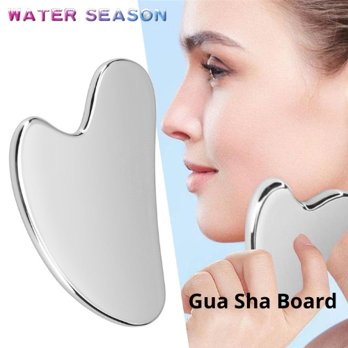 Gua Sha Plat Stainless Steel Untuk Terapi Pijat Gua Sha Menghilangkan Kelelahan Leher