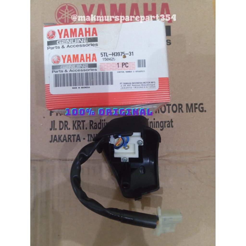 HOLDER KANAN MIO 5TL TOMBOL STATER MIO 5TL ORIGINAL YAMAHA KODEPART:5TL-H3975-31
