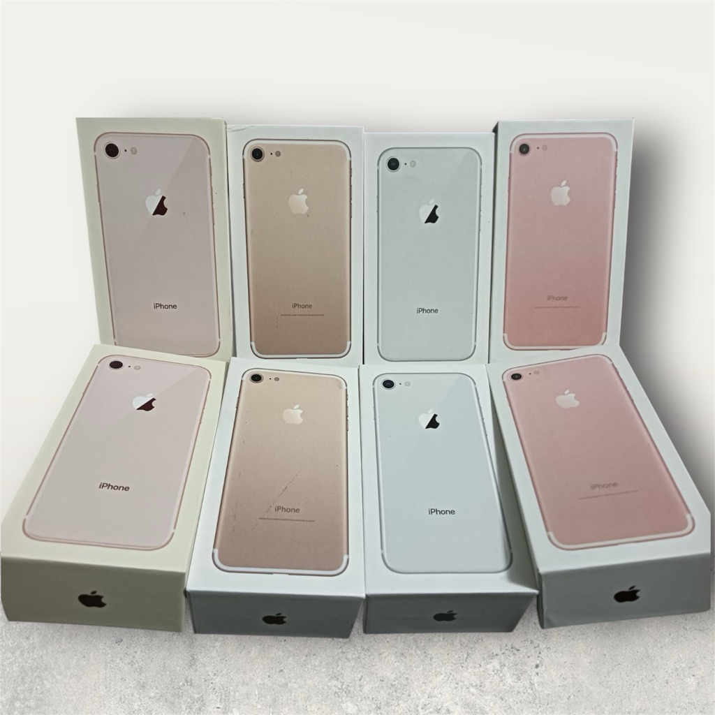BOKS KARDUS DUS KOTAK HP IPHONE 8/PLUS 7/PLUS ORIGINAL