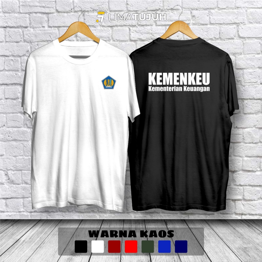 Kaos Baju Kementrian Keuangan Baju Distro