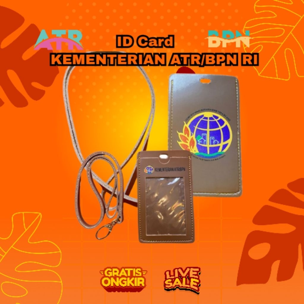 ID CARD SEMI KULIT ATR/BPN