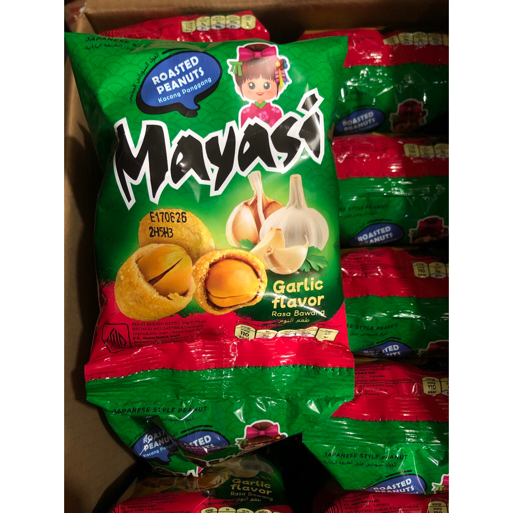 Mayasi Kacang Panggang 1renceng @10pcs