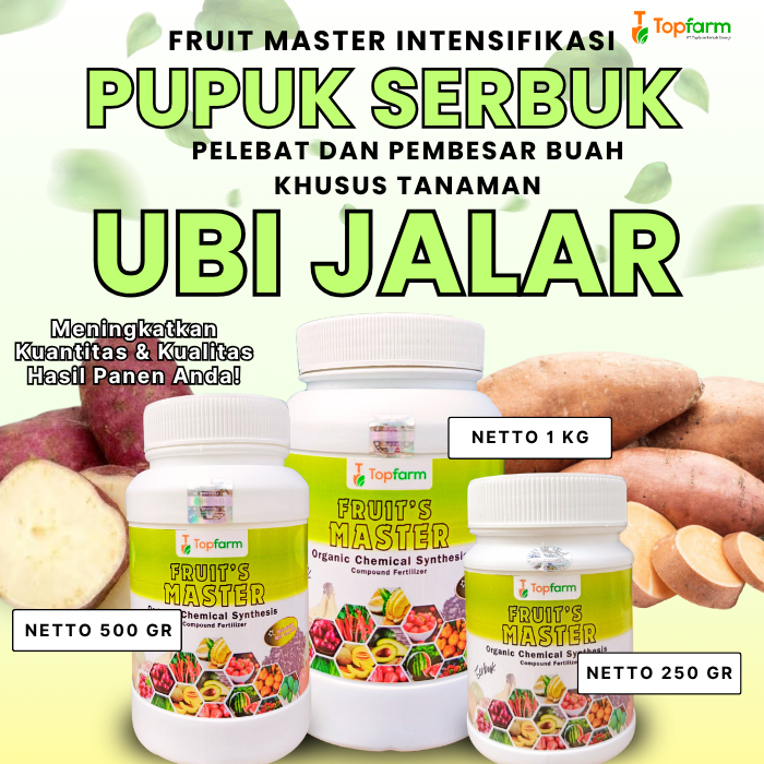 Pupuk Serbuk Ubi Jalar / Pupuk Pembesar Ubi Jalar / Pupuk Ubi Jalar / Pupuk Tanaman Ubi Jalar / Pupu