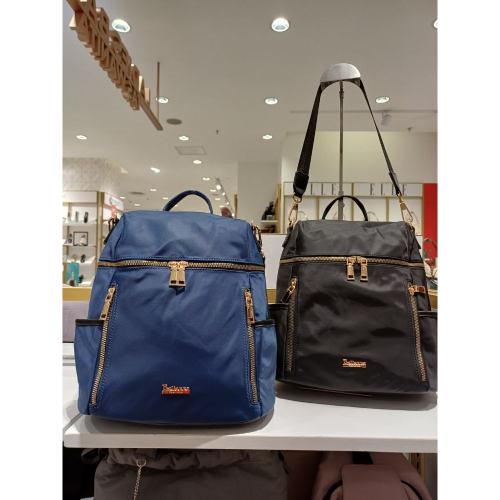 Tas Ransel Wanita Bellezza Cz273 Original Depstore Mall Ori Tas Backpack Parasut Nilon Wanita