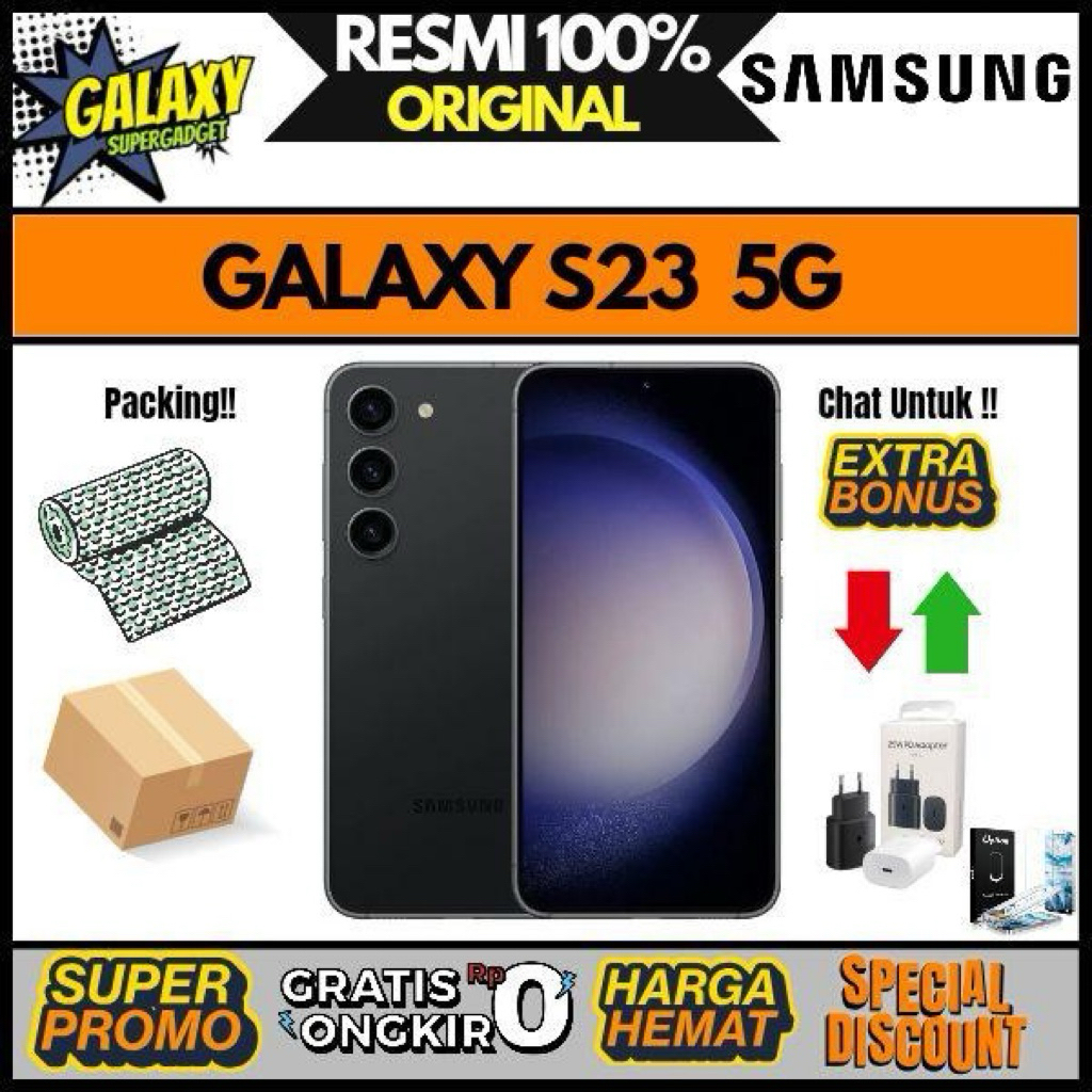 Samsung S23 5G 8GB/256GB Garansi Resmi
