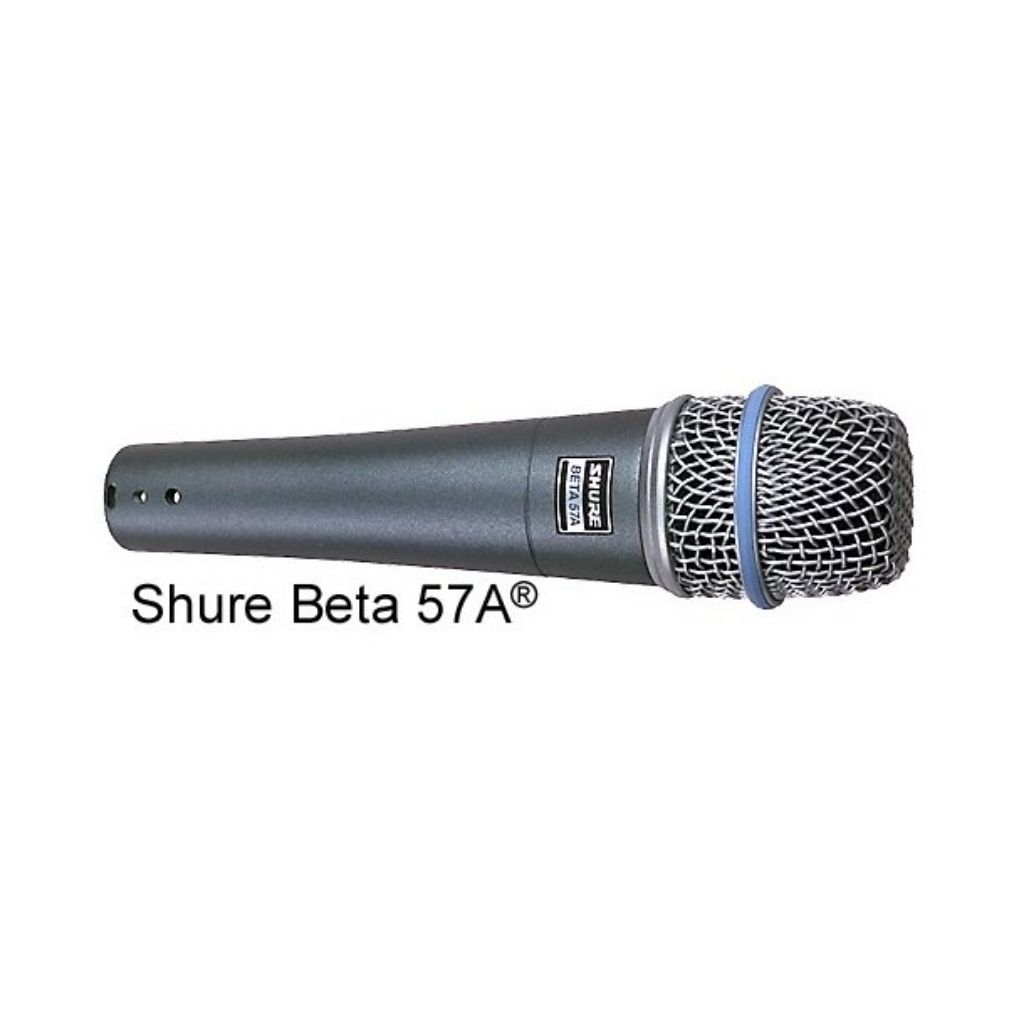 SHURE BETA 57A MIC INSTRUMENT DYNAMIC - ORIGINAL 57 A MICROPHONE MIK AKUSTIK