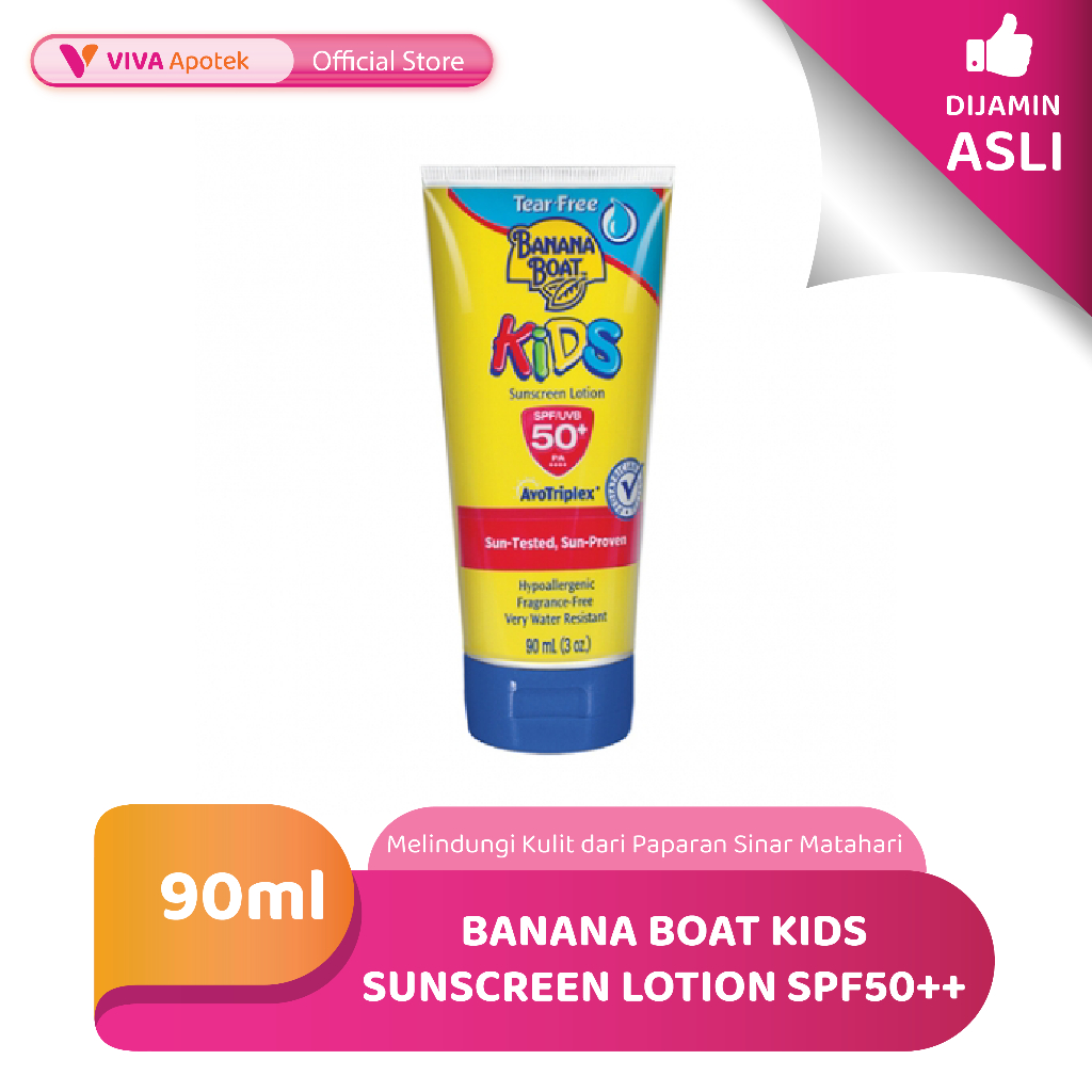 Banana Boat Kids Sunscreen Lotion Spf50++ (90 ml)