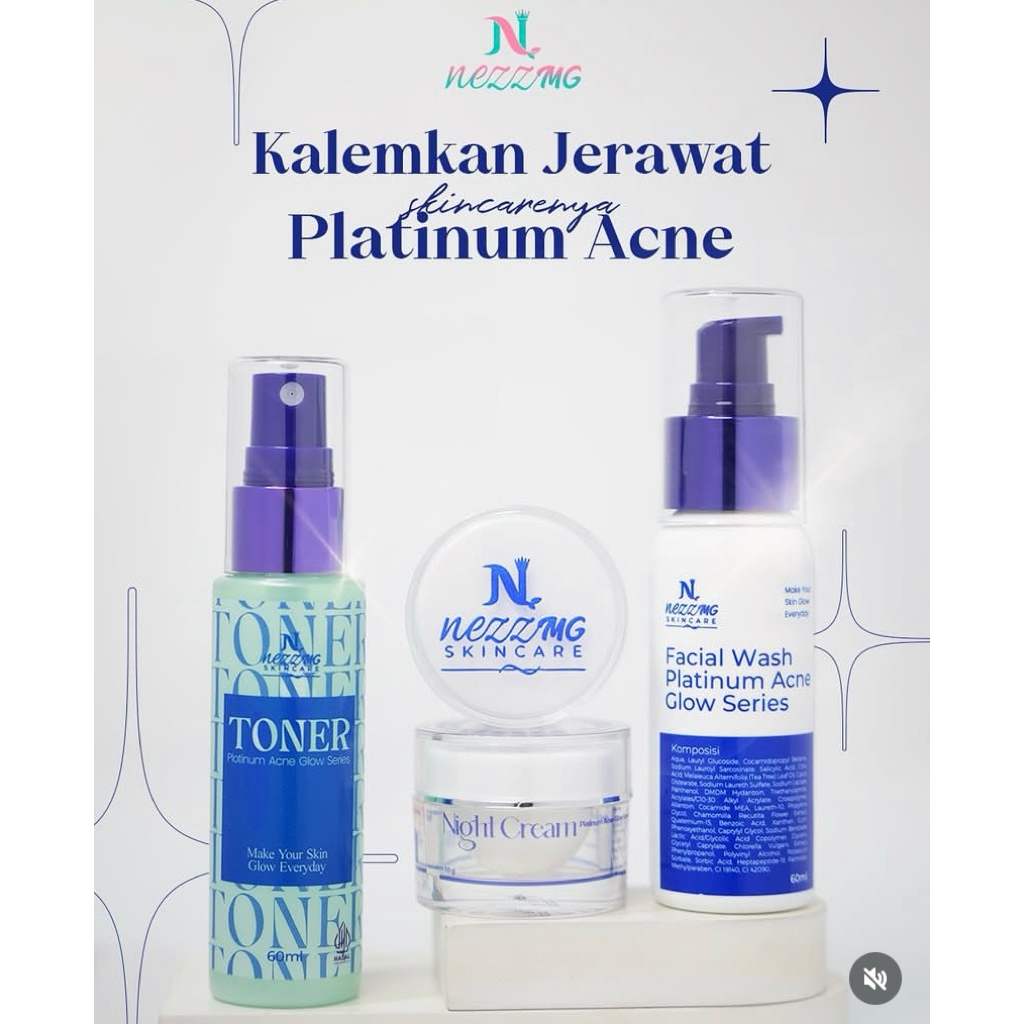NEZZMG SKINCARE PLATINUM ACNE ORIGINAL