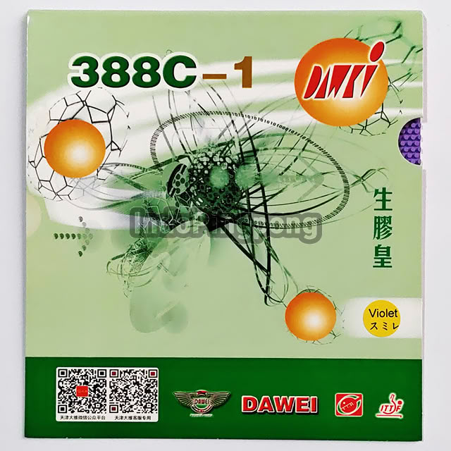 Dawei 388C-1 King Color OX 0.5 0.8 1.0 1.2 1.5 1.8 mm Medium Pips Bintik Serang Semi 388C 388 C1 C T