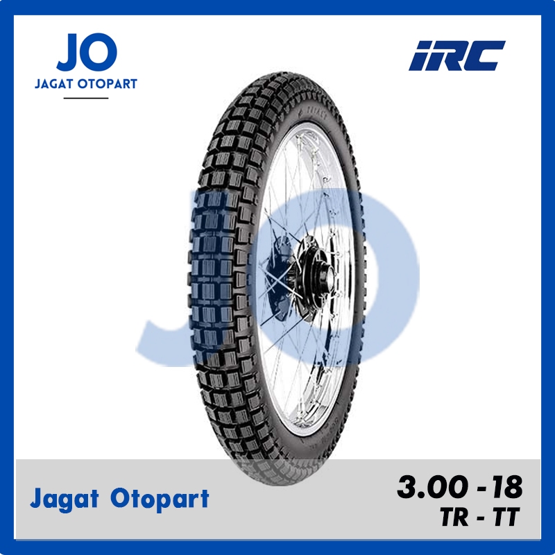 Ban IRC TR Trail Ring 18 300 ukuran 3.00 tubetype