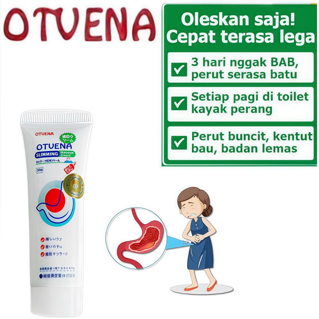 OTVENA SLIMMING CREAM 30gr Gel Herbal Mengurangi Perut Buncit Dan Masalah Lambung