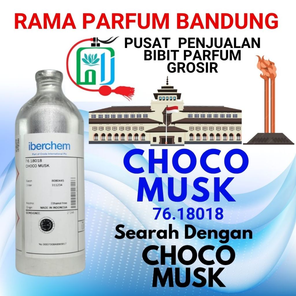 [ Iberchem ] CHOCO MUSK | Bibit parfum murni original pabrik kemasan 250ML/500ML/1KG - al rehab