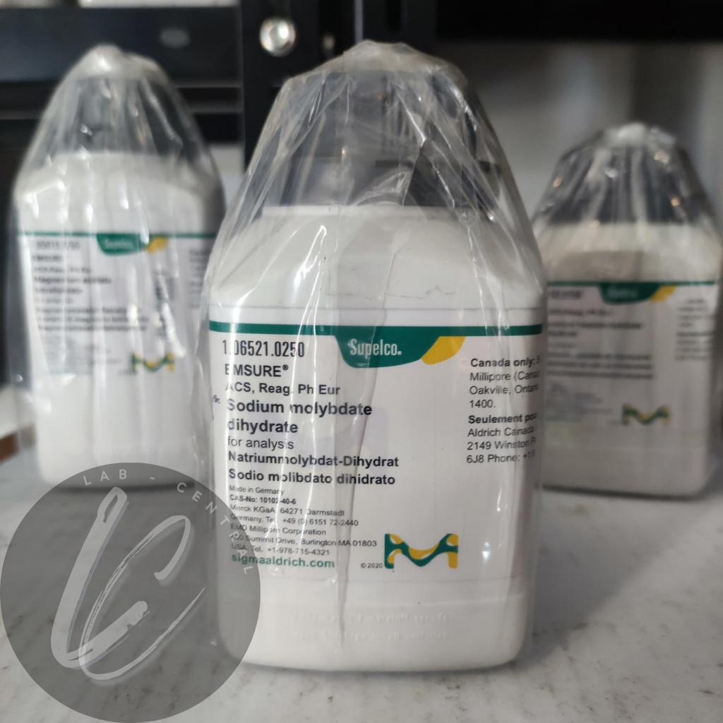 SODIUM MOLYBDATE / NATRIUM MOLIBDAT 250GRAM MERCK 106521 PRO ANALIS