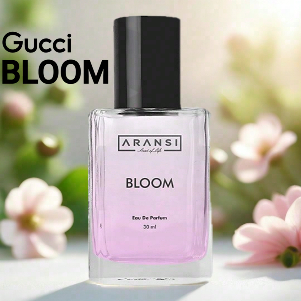ARANSI - Bloom GC Eau De Parfum Wanita Tahan Lama Aroma Floral, Segar dan Lembut Inspired By GC BLOO