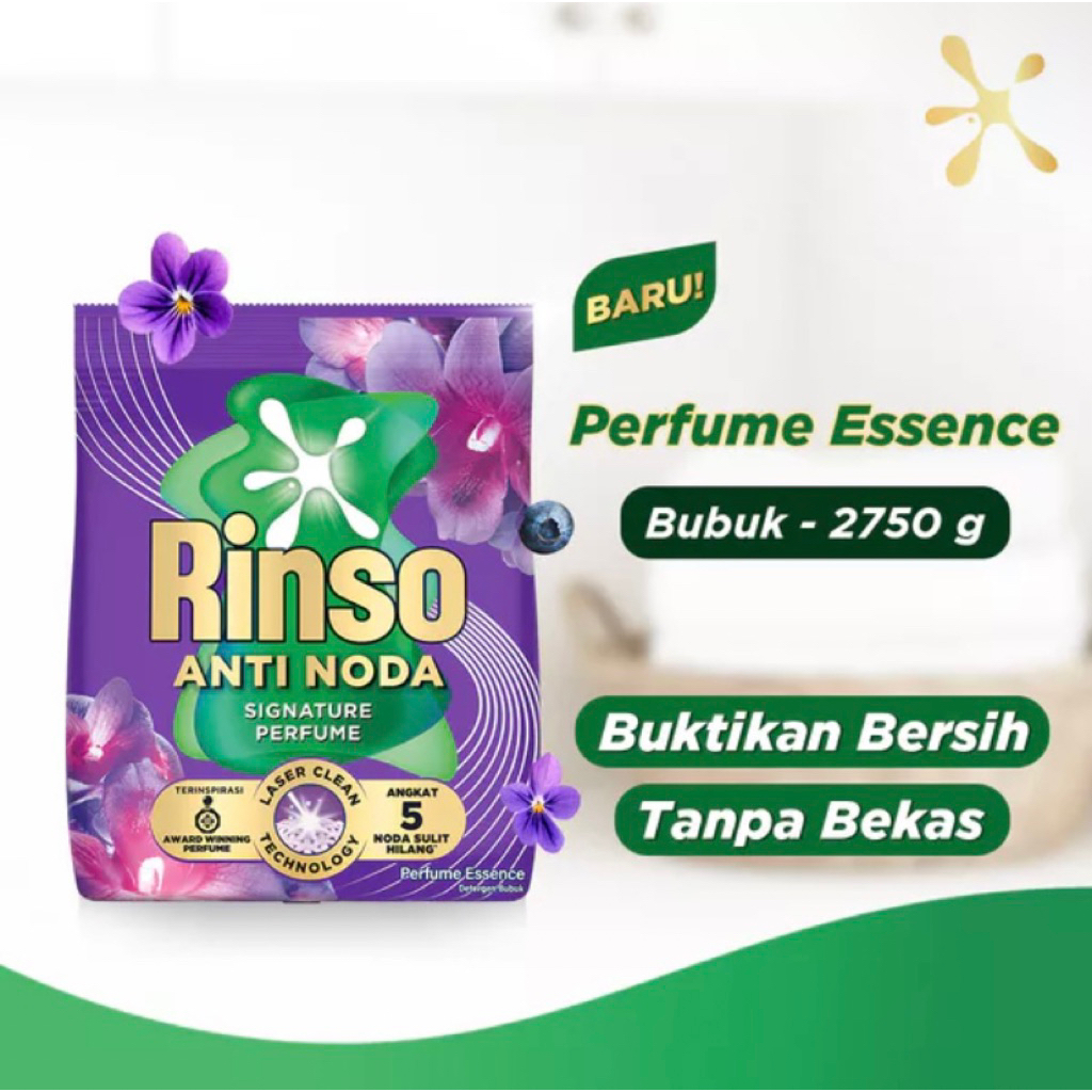 Rinso deterjen bubuk 2750gram