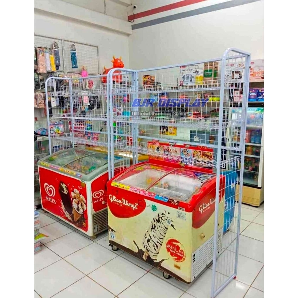 RAK ROTI ATAS FREEZER/ICE CREAM