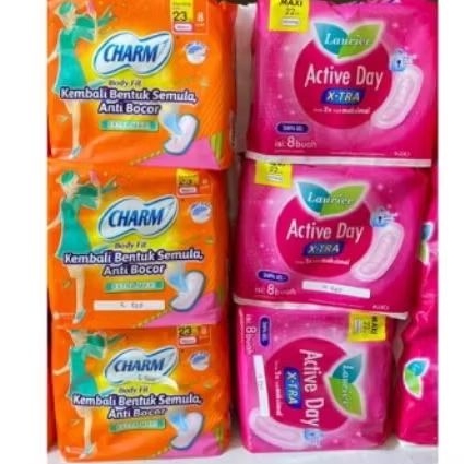 PEMBALUT WANITA CHARM LAURIE TANPA SAYAP