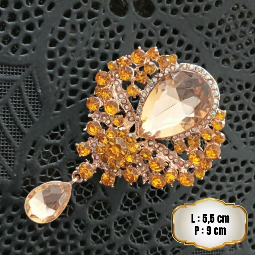 Bross kebaya mewah / Bross  cantik / elegant brooch
