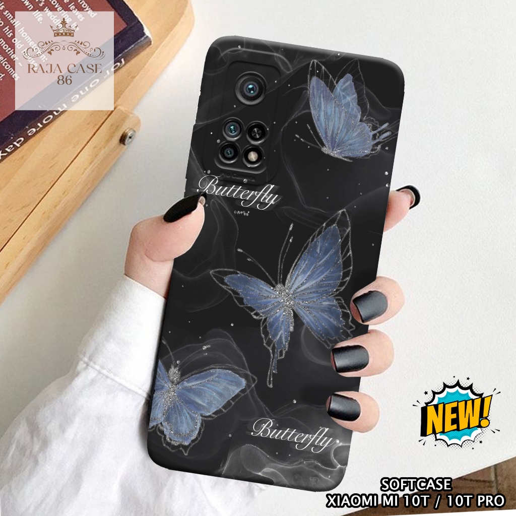 Case Xiaomi Mi 10T / 10T Pro - casing Xiaomi Mi 10T - Motif case Kupu - Pelindung handphone - Xiaomi