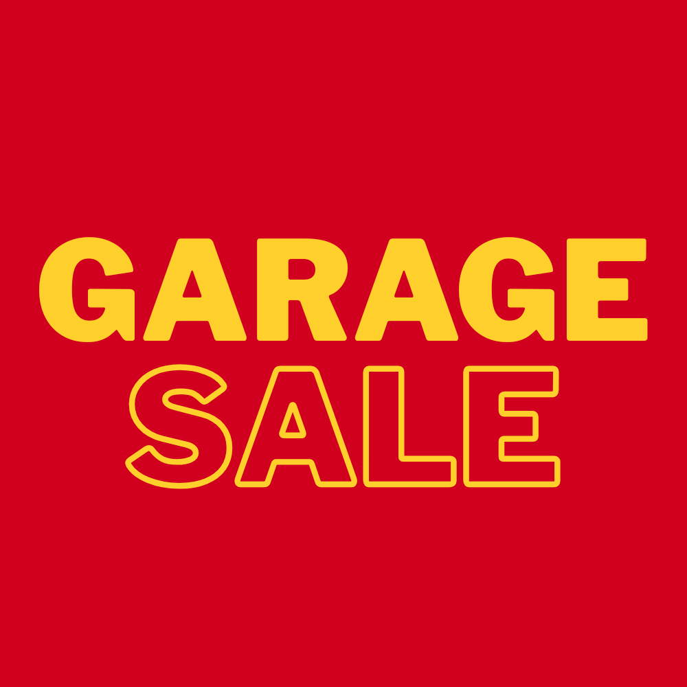 Manu Garage - Garage Sale