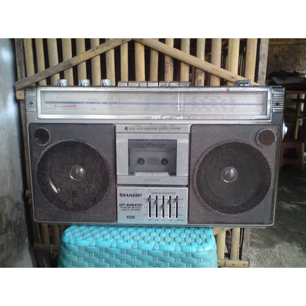 Stereo Radio Tape Recorder Sharp GF - 6262 ZN