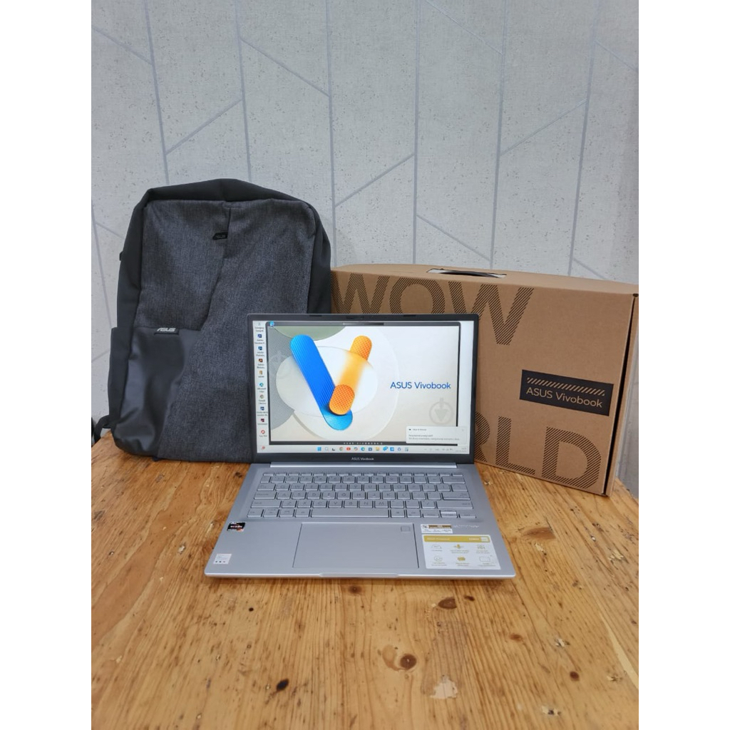 Asus Vivobook 14 M3403QA,Amd Ryzen 7 - 5800HS, Ram 16/512Gb, #Backlight, Fullset, Silver