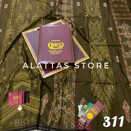 Promo Terbaru  sarung BHS EXCELLENT JAQUARD SONGKET JTB JSK JGL JGT GOLD ORIGINAL // SARUNG BHS EXCE