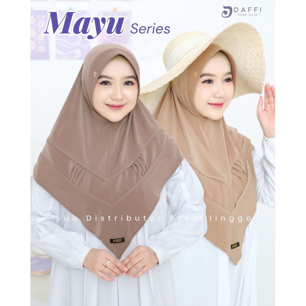 DAFFI HIJAB - BERGO MAYU DAFFI TERBARU JERSEY PREMIUM