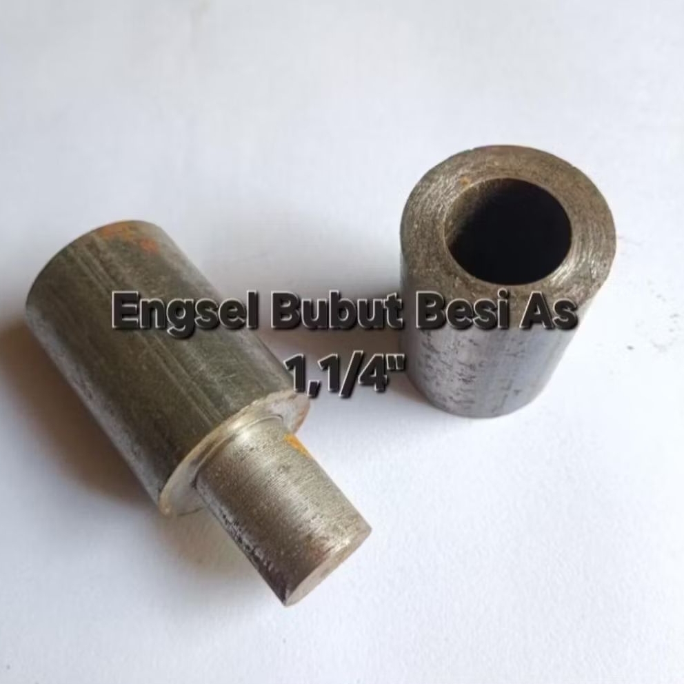 Engsel Bubut Besi As 1,1/4 inch