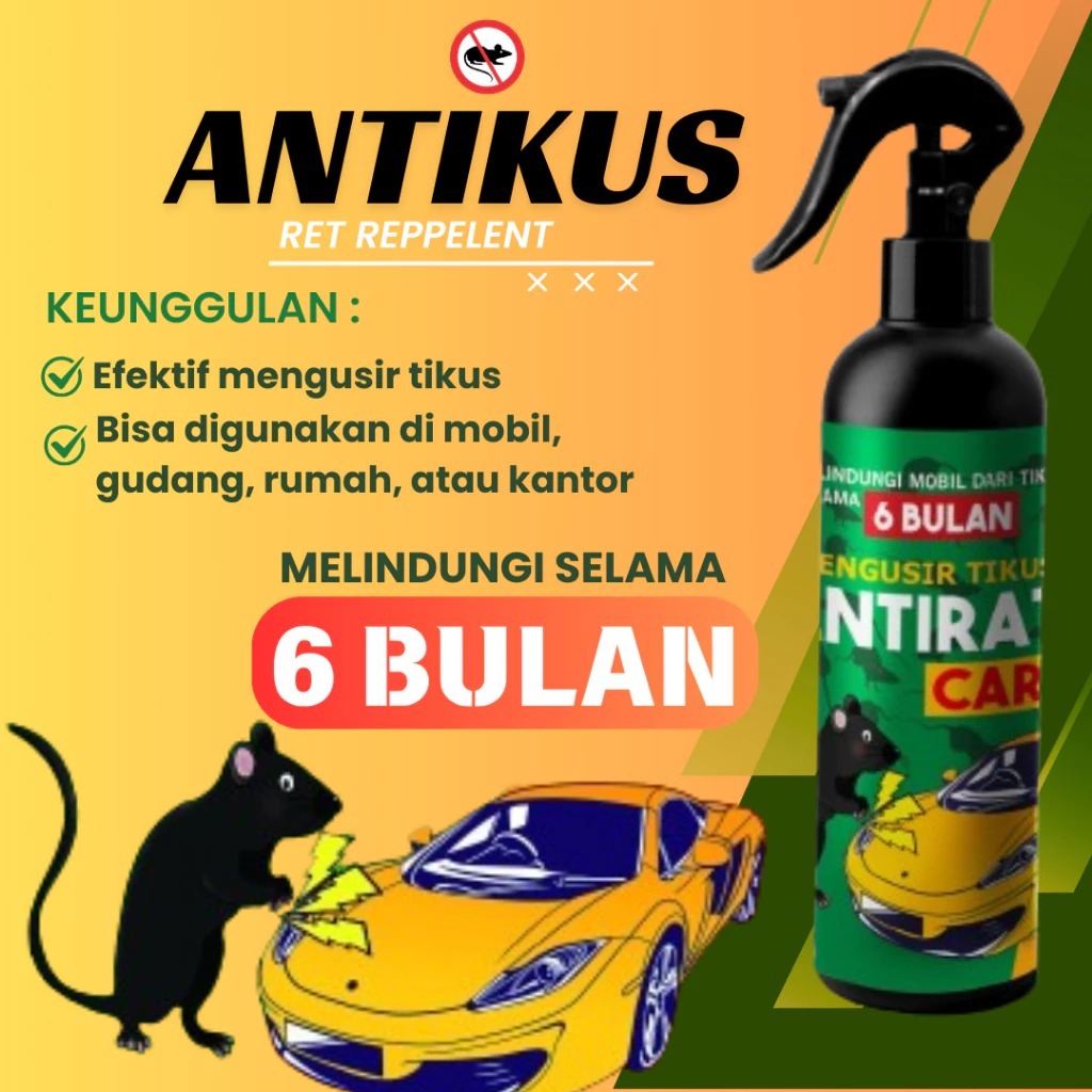 Antikus Semprotan Pengusir Tikus Cepat