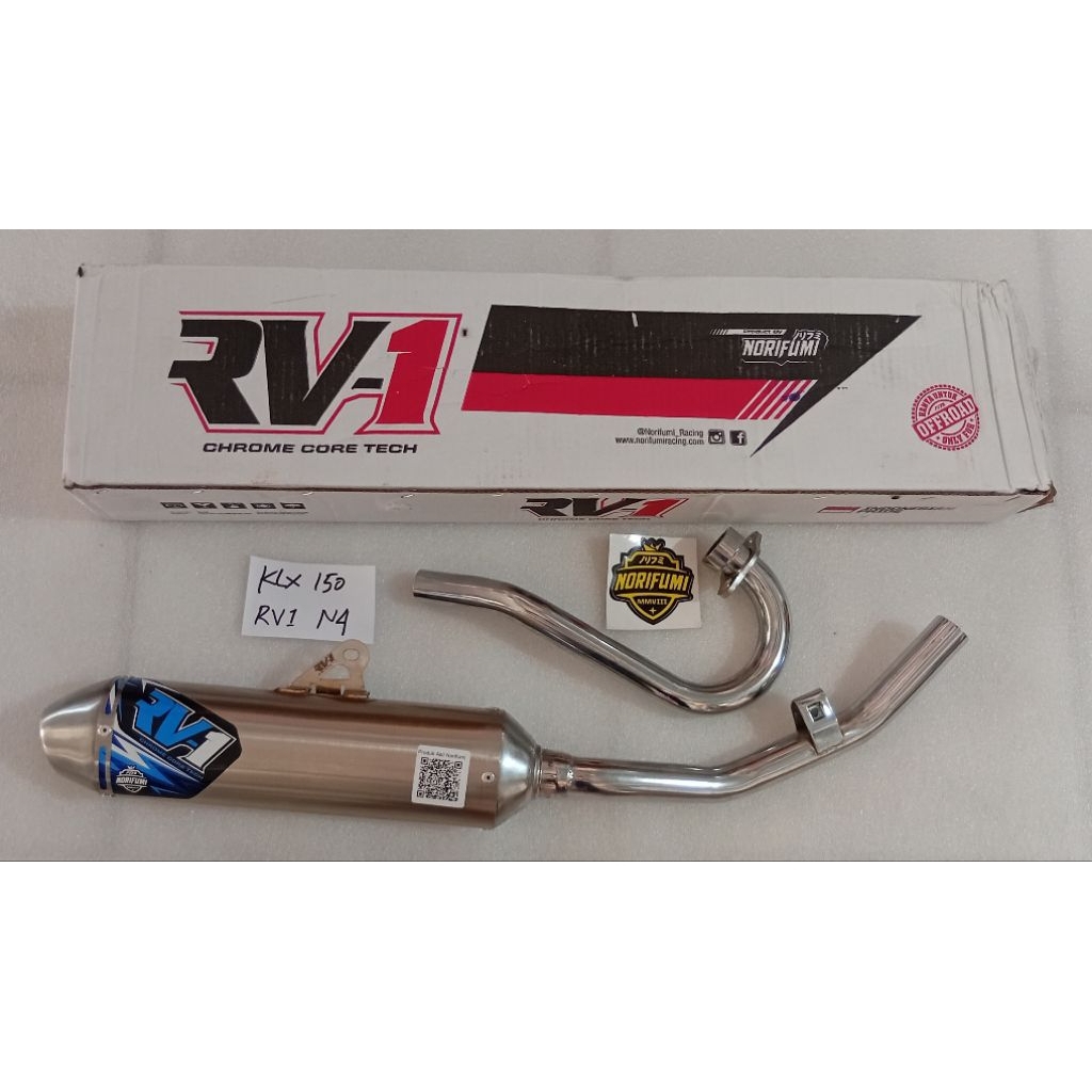 Knalpot Norifumi KLX RV1 N4 Original.