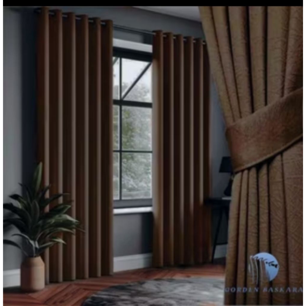 Gorden blackout aesthetic premium gorden jendela gorden pintu model minimalis modern semokring