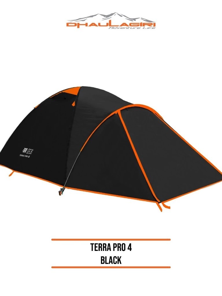 DHAULAGIRI TENDA TERRA 4 PRO TENDA CAMPING DHAULAGIRI PRO 4 TENT