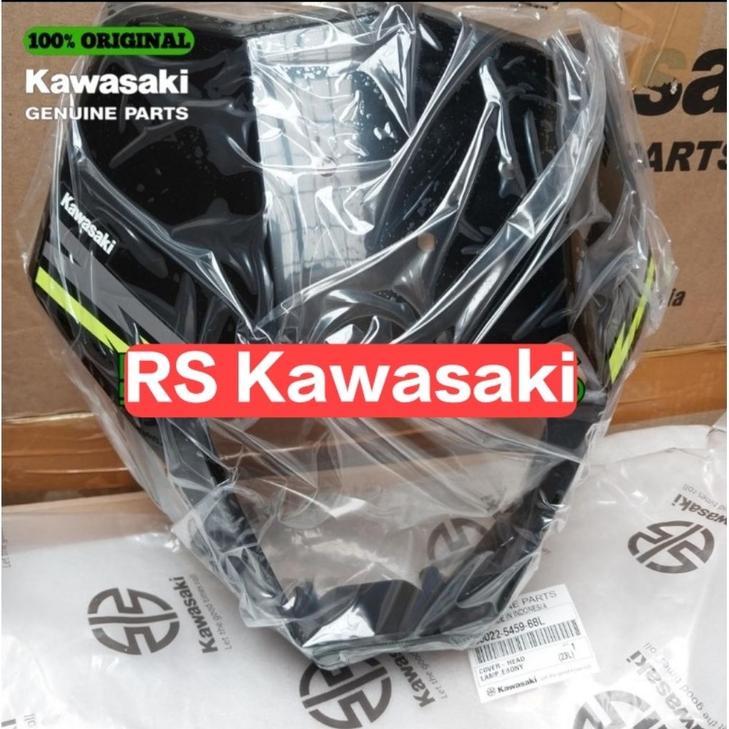 batok lampu depan KLX 150 klx150 SM se hitam original