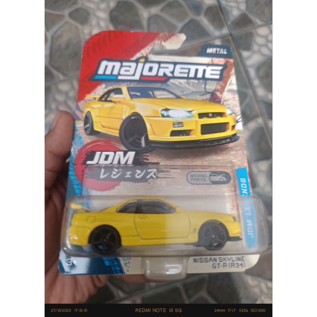 Majorette Nissan Skyline GT-R R34 JDM Series