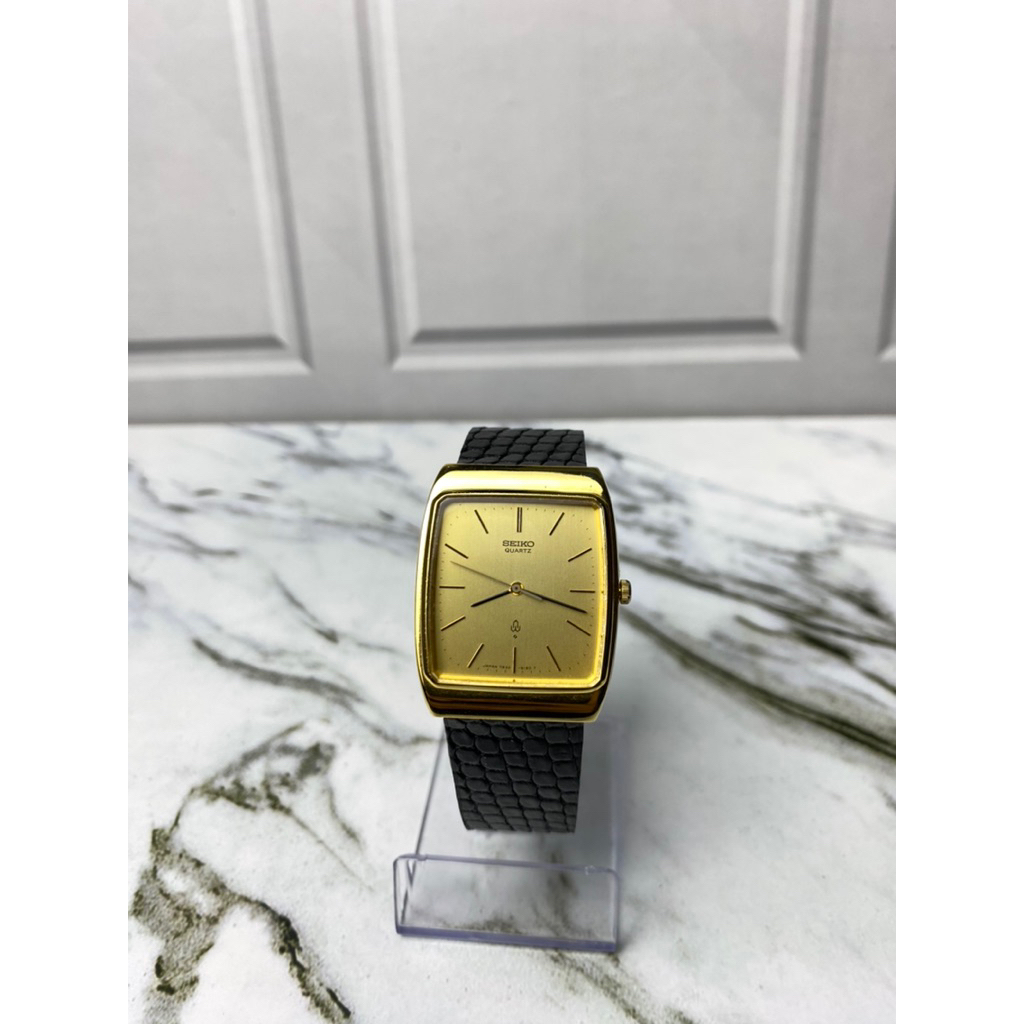 Jam Tangan Seiko Vintage Unisex Seiko Square Dress Watch 7840-5150