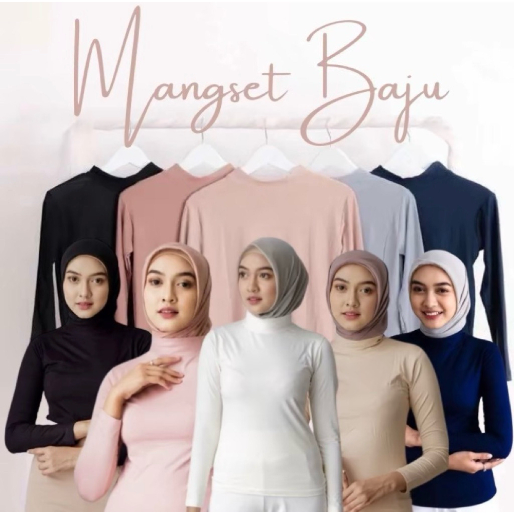 Inner Daleman Baju Panjang / Manset Baju Wanita Lengan Panjang Bahan Spandek Tersedia Uk Kecil,All S