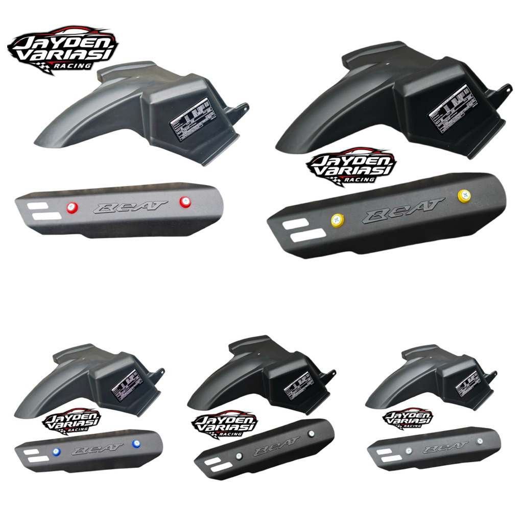 HUGGER AIRBLADE BEAT FI + TAMENG KNALPOT + BAUT VARIASI WARNA WARNI BEAT 2013 - 2019 / PAKET BEAT ST