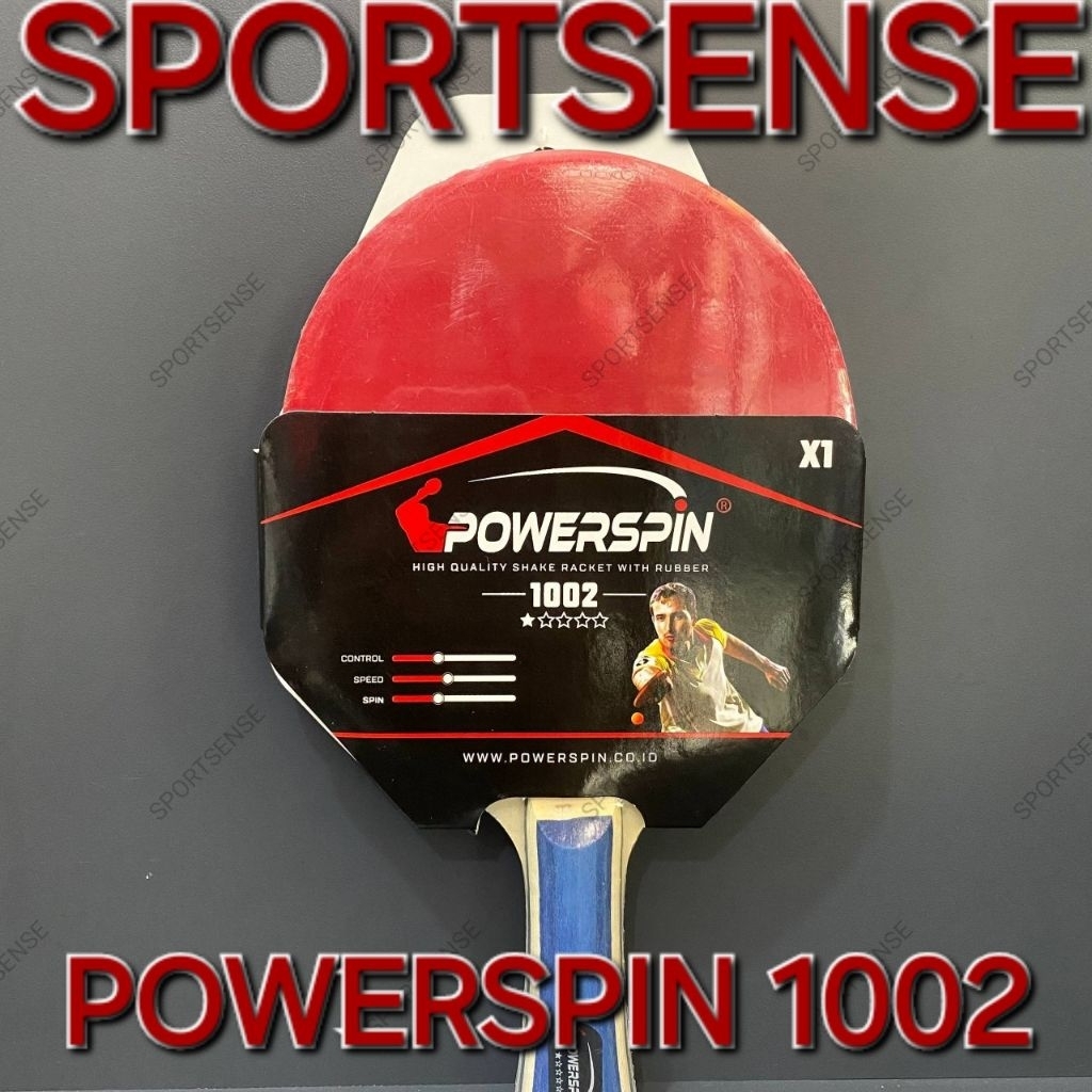 Bat Bet Ping Pong Tenis Meja Powerspin 1002 Original