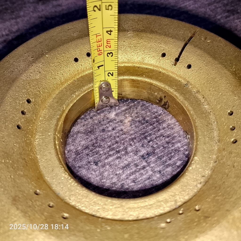 Burner Model WINN TANAM / Delizia Kompor Gas / Kuningan Tungku TEBEL berkualitas