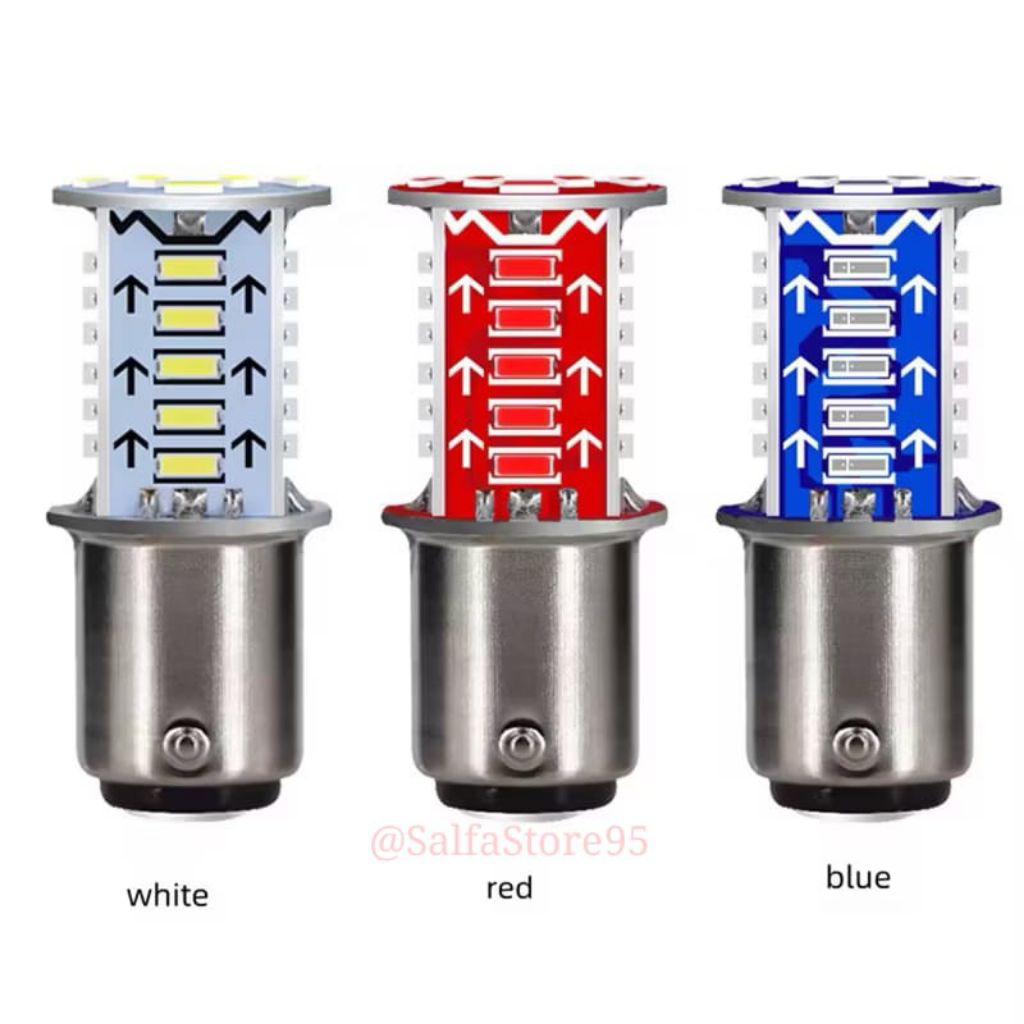 Stoplamp 30 Led Lampu Motor Running Universal