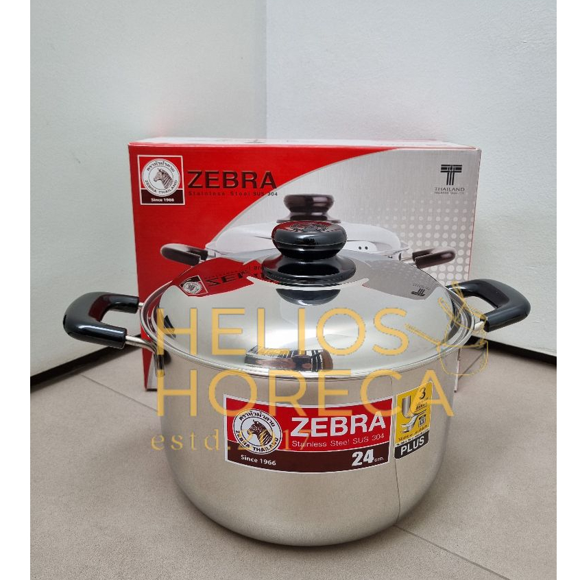 Zebra Wisdom Plus Sauce Pot Panci Saucepot SUS-304 stainless steel
