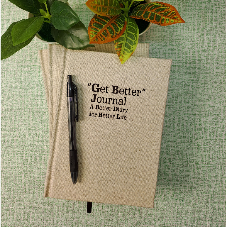 Journal Book Aesthetic / Buku Diary Aesthetic / Daily Log Note Book