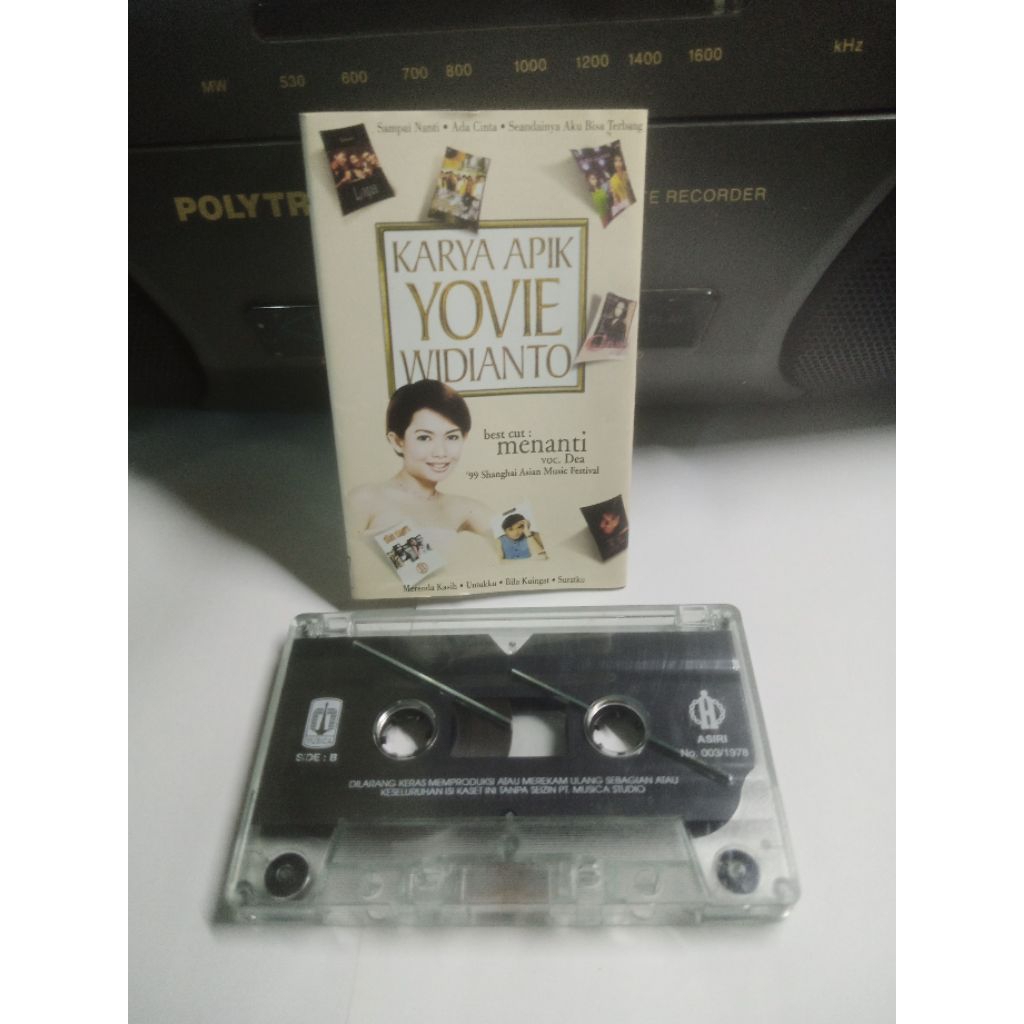 Karya Apik Yovie Widianto. kaset pita