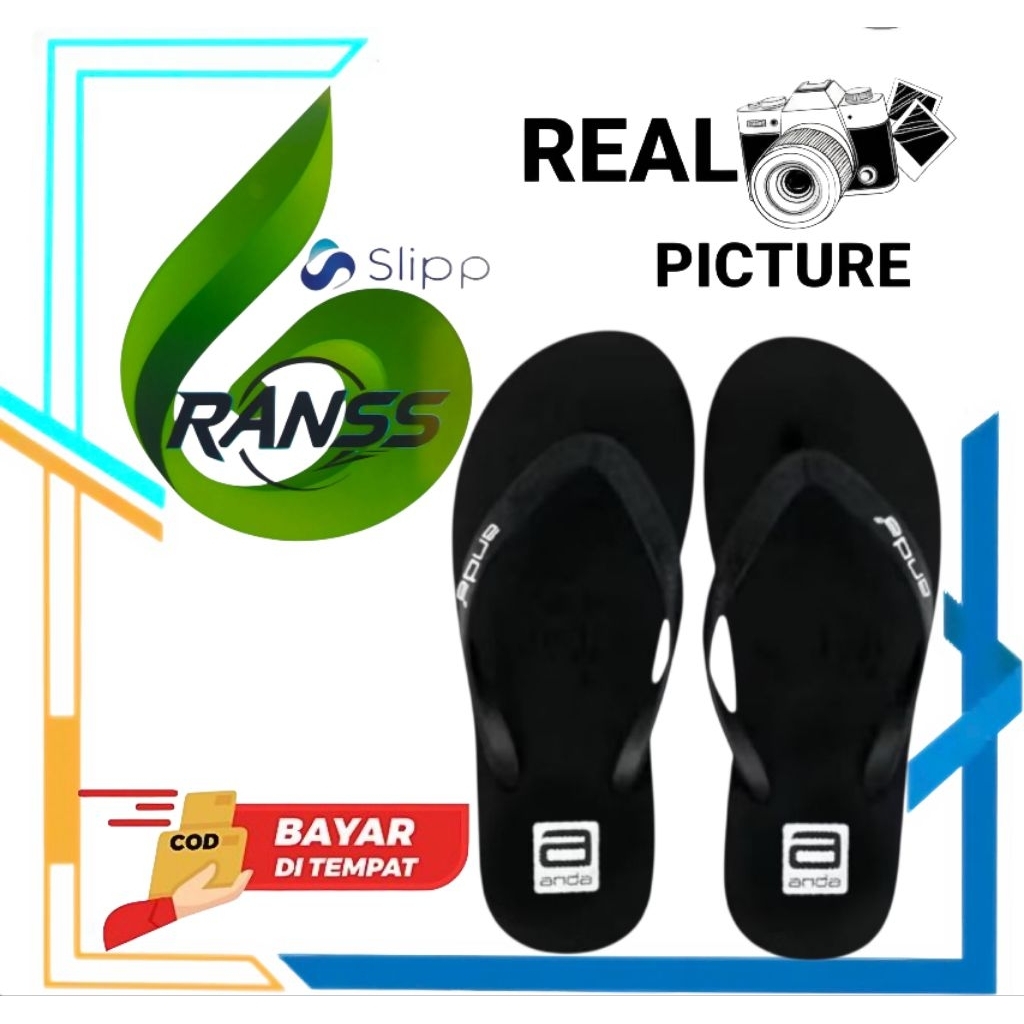 Ssh Sandal Jepit Pria distro Terbaru Termurah Simpel Elegan Keren Viral Trend Casual Kece