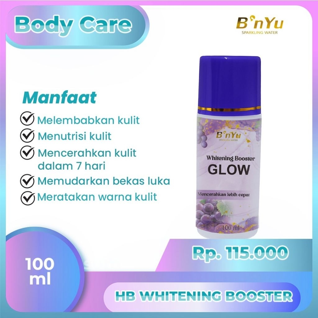 B'nyu Body Lotion Dosting Whitening Booster Bpom 100ml
