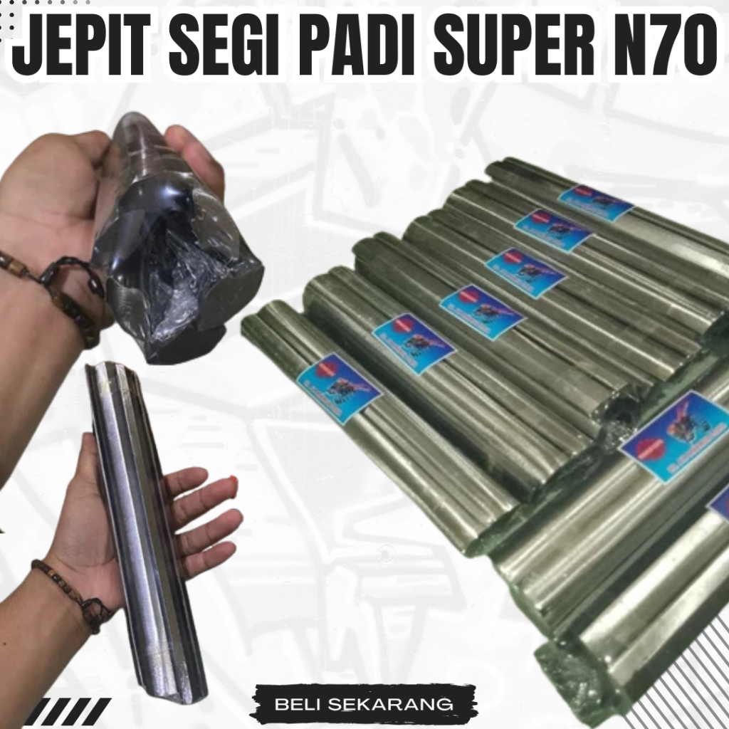 Jepit Segi Padi Super N70