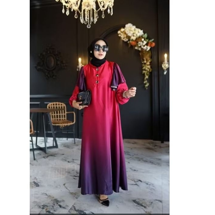 gamis armani silk