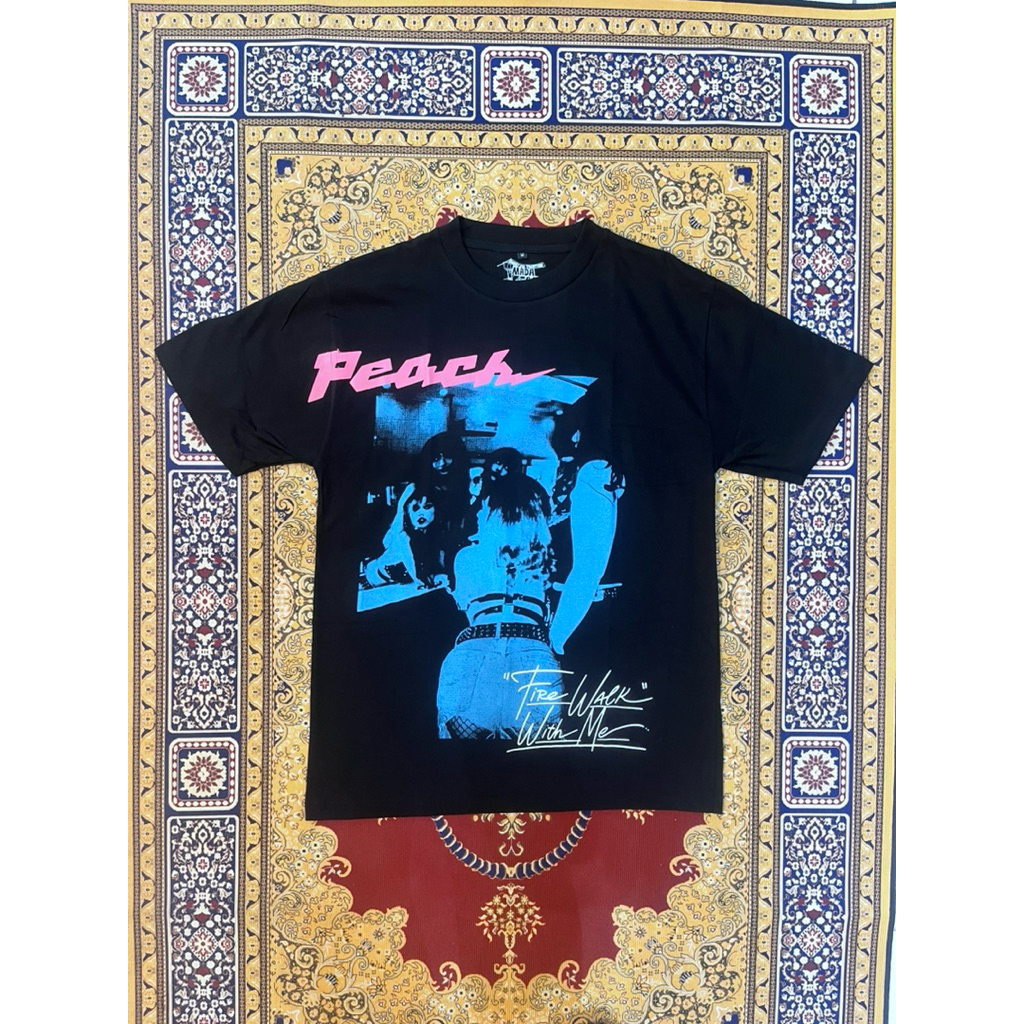TSHIRT MERCH BAND PEACH